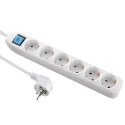 Electraline 62186 Multisocket 6P 3M Electraline 62186 Multisocket 6P 3M