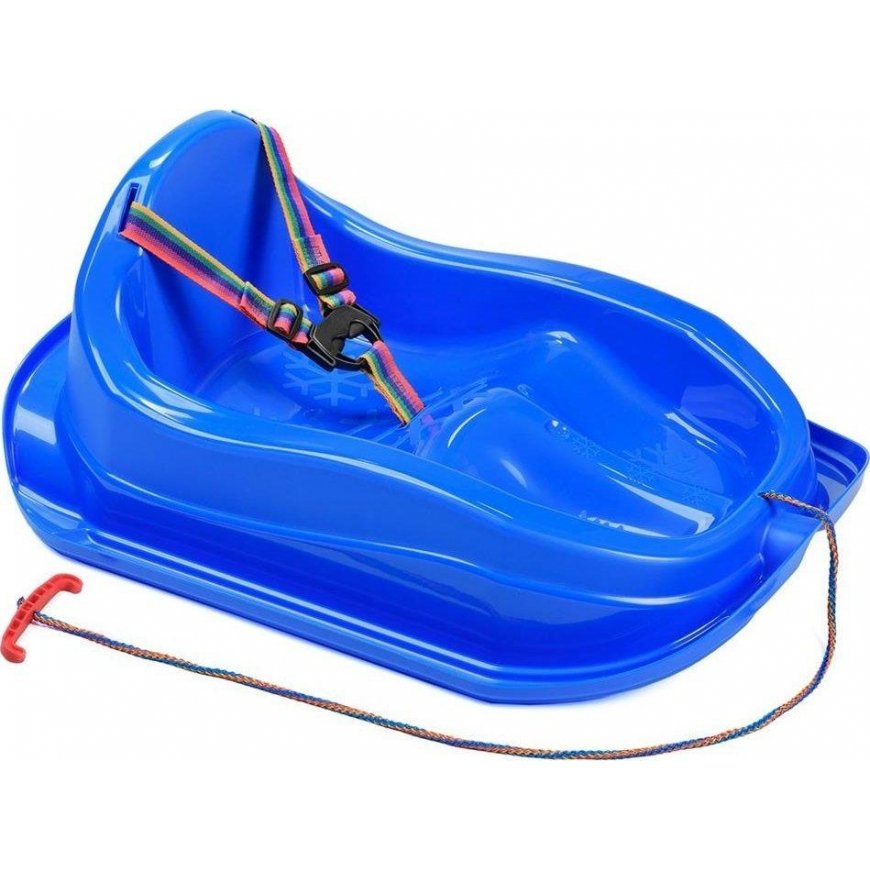 Marmat Mini plastic sled in blue color – 3