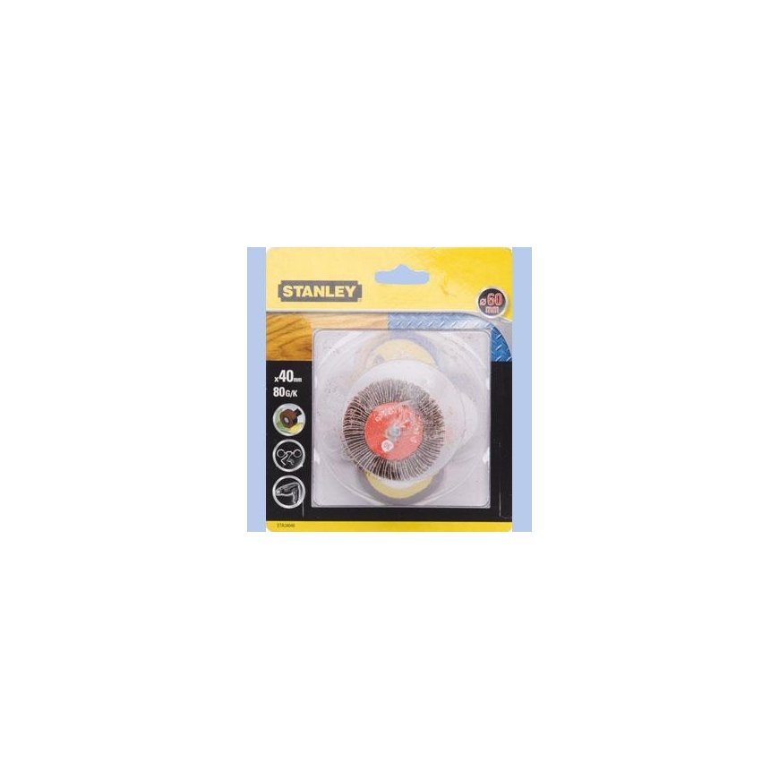 Stanley Abrasive flap wheel for drills