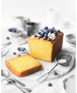 Patisse biscuit tin 25 cm enameled anthracite