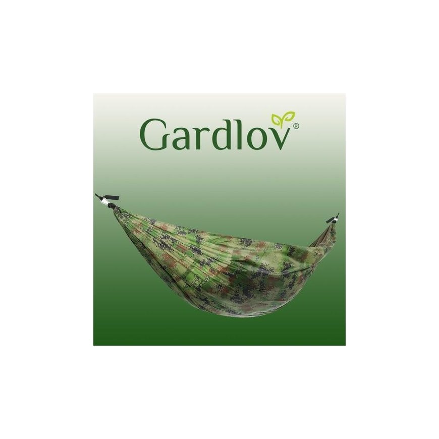 Gardlov Turistinis hamakas santiago army 260x140cm net – 3