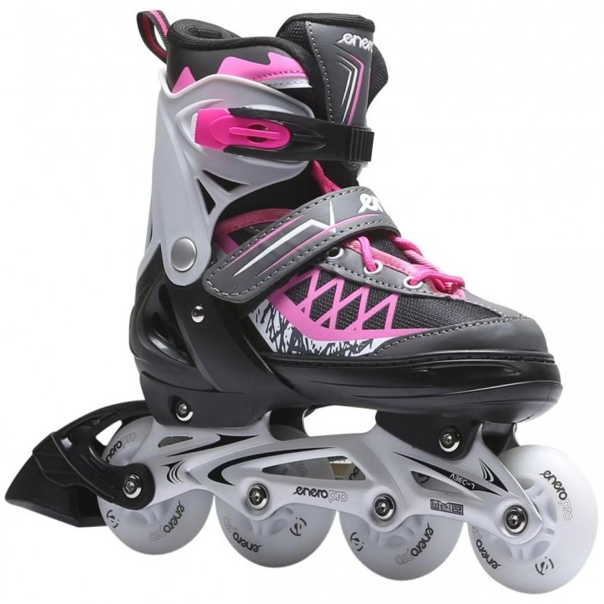 Enero Pro Enero Roller skates Energo Led with replaceable wood, regulated black R. 34-37