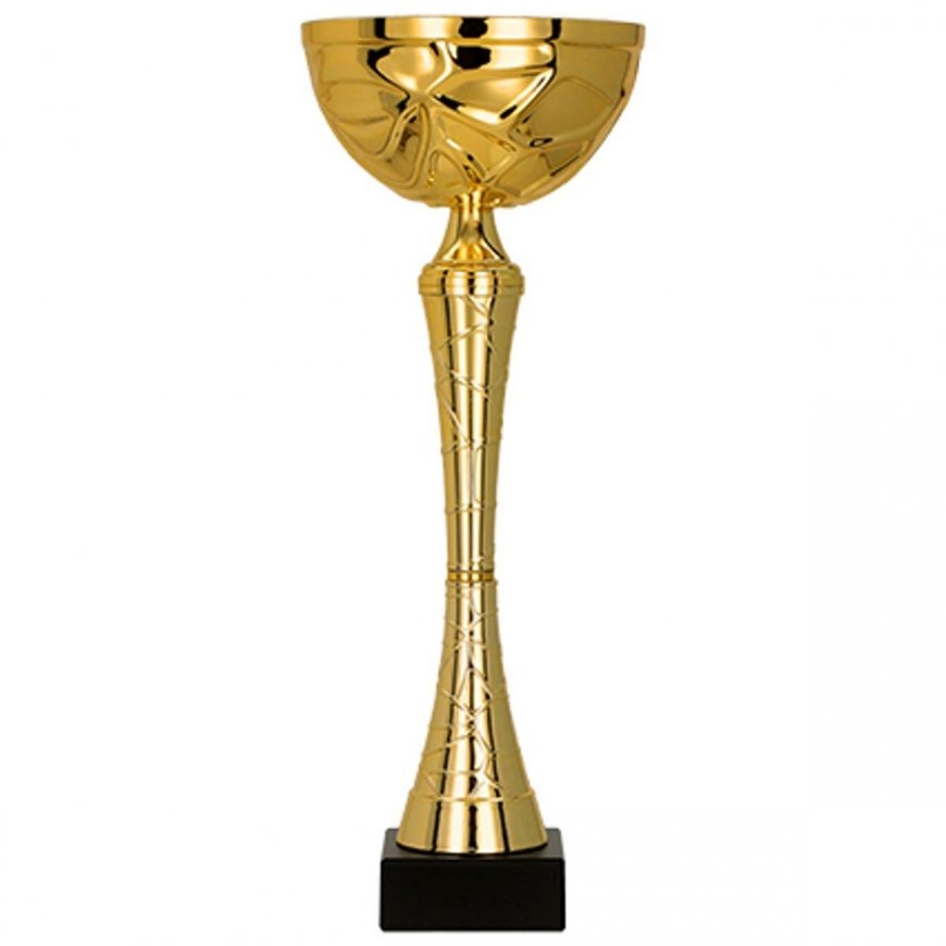 Detail Golden metal cup