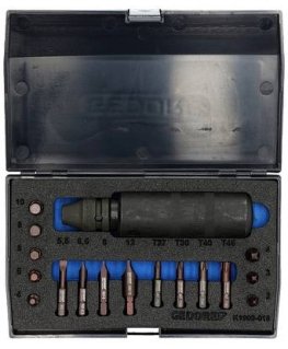 GEDORE Screw Loosener Set 1/2 18-pieces