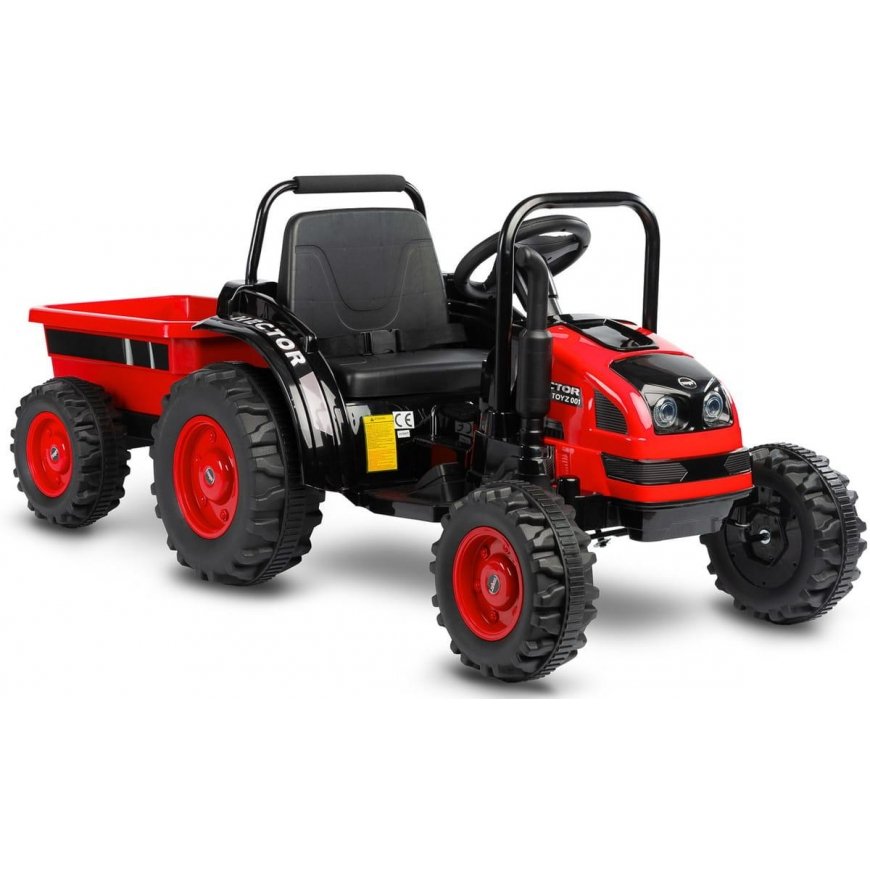 Taipz battery pack with trailer Caretero Toyz Hector battery + pilot - red – 2
