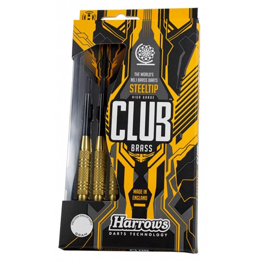 Harrows Smiginis Steeltip CLUB BRASS 3x22gR – 2