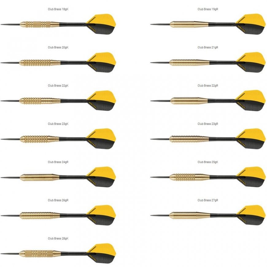 Harrows Darts Steeltip CLUB BRASS 3x22gR – 5