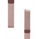 Tactical watch metal stainless steel strap, Pink color, 20mm