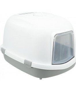 TRIXIE Primo XXL Top cat toilet house, 56x47x71cm, grey/white