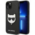 Karl Lagerfeld KLHCP14MSAPCHK iPhone 14 Plus 6.7" Hard Case Black / Judas Saffiano Choupette Head Patch Karl Lagerfeld KLHCP14MSAPCHK iPhone 14 Plus 6.7" Hard Case Black / Judas Saffiano Choupette Head Patch