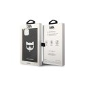 Karl Lagerfeld KLHCP14MSAPCHK iPhone 14 Plus 6,7" kietas dėklas, juodas / Judas Saffiano Choupette galvos pleistras Karl Lagerfeld KLHCP14MSAPCHK iPhone 14 Plus 6,7" kietas dėklas, juodas / Judas Saffiano Choupette galvos pleistras