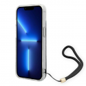 Case Guess GUOHCP14MH4STK iPhone 14 Plus 6.7 inch Black / Black Hard Case 4G Printing Strap Case Guess GUOHCP14MH4STK iPhone 14 Plus 6.7 inch Black / Black Hard Case 4G Printing Strap