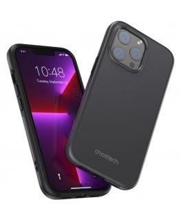 Choetech MFM apsaugos nuo kritimo dėklas, skirtas „MagSafe“, skirtas iPhone 13 Pro juodas (PC0113-MFM-BK)