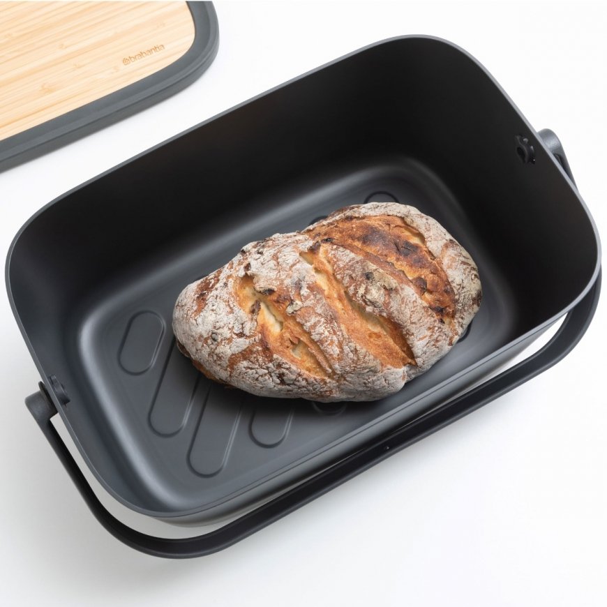 Brabantia 128264 duoninė Stačiakampio formos Juoda, Medis – 3