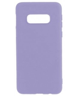 Evelatus Samsung Galaxy S10e Nano Silicone Case Soft Touch TPU Blue