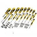 Stanley screwdriver set flat cross precision 49 pcs. (STHT0-70886) Stanley screwdriver set flat cross precision 49 pcs. (STHT0-70886)