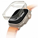 Uniq Garde Apple Watch Ultra 49mm case. transparent / dove transparent