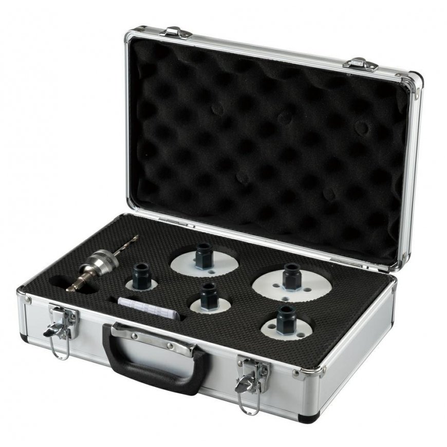 MAKITA Set OTWORNIC DLA ELEKTRYKÓW BIM "EZYCHANGE" 7szt. (32,41,51,73,83MM)+ADAPTER+ – 2