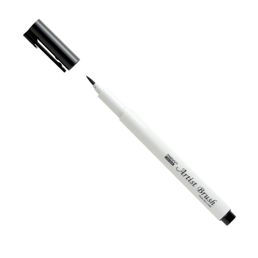 Marvy Uchida MARVY felt-tip pens with a brush tip Artist Earth, 5 pcs. – 2