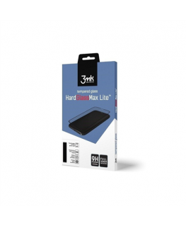 3MK HardGlass Max Lite Screen Protector, Samsung, Galaxy A70, Tempered Glass, Clear/Black