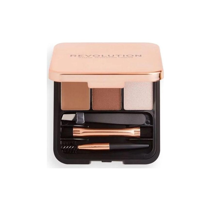 Makeup revolution Makiažo revoliucija MAKE UP REVOLUTION Rinkinys do brwi Brow Sculpt Kit Brown (7376415) – 2