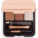 Makeup revolution Makeup revolution MAKE UP REVOLUTION Set do brwi Brow Sculpt Kit Brown (7376415) Makeup revolution Makeup revolution MAKE UP REVOLUTION Set do brwi Brow Sculpt Kit Brown (7376415)