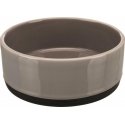 Trixie Ceramic bowl with rubber base, 0.4 l / x 12 cm, gray Trixie Ceramic bowl with rubber base, 0.4 l / x 12 cm, gray