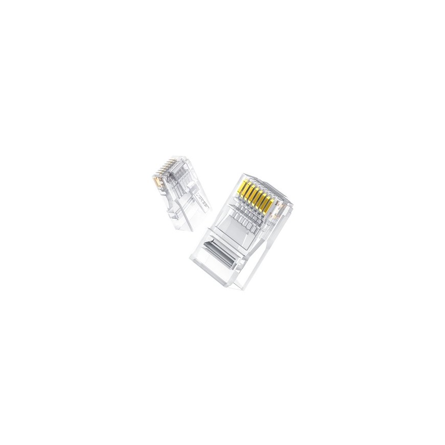 Modular Plugs RJ45 Cat 6 UGREEN 50961, 10-pack (transparent) – 2