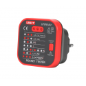 NETWORK SOCKET TESTER WITH CHECK FUNCTION RCD UT-07B-EU UNI-T NETWORK SOCKET TESTER WITH CHECK FUNCTION RCD UT-07B-EU UNI-T