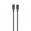 Cable USB for Us Cable USB-C na Lightning PD Fast Charging Lithe Series 1.2m 20W black/black SJ566USB01 (US-SJ566)