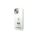 Karl Lagerfeld Karl Lagerfeld KLHCP14MCTTR iPhone 14 Plus 6.7" Hard Case Clear / Clear Choupette Case Karl Lagerfeld Karl Lagerfeld KLHCP14MCTTR iPhone 14 Plus 6.7" Hard Case Clear / Clear Choupette Case