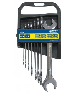 Mega Flat spanner set 6-17mm 6 pcs. (34426)