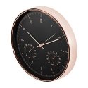MACLEAN CE70G CE70G Wall clock gold 12 30cm with thermometer and hygrometer gold MACLEAN CE70G CE70G Wall clock gold 12 30cm with thermometer and hygrometer gold