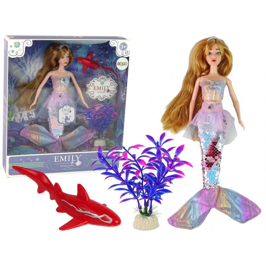 Leantoys Emily the Mermaid Baby Doll