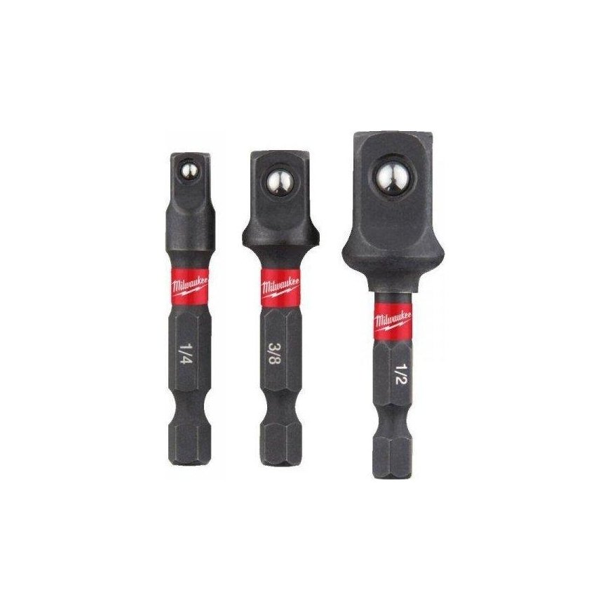 Milwaukee Rinkinys ADAPTERÃ W DO NASADEK UDAROWYCH 3 SST.