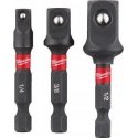 Milwaukee Rinkinys ADAPTERÃ W DO NASADEK UDAROWYCH 3 SST. Milwaukee Rinkinys ADAPTERÃ W DO NASADEK UDAROWYCH 3 SST.