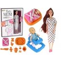 Leantoys Pregnant Doll Long Hair Accessories
