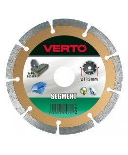 Verto segmented diamond disc 180 mm 61H3S8