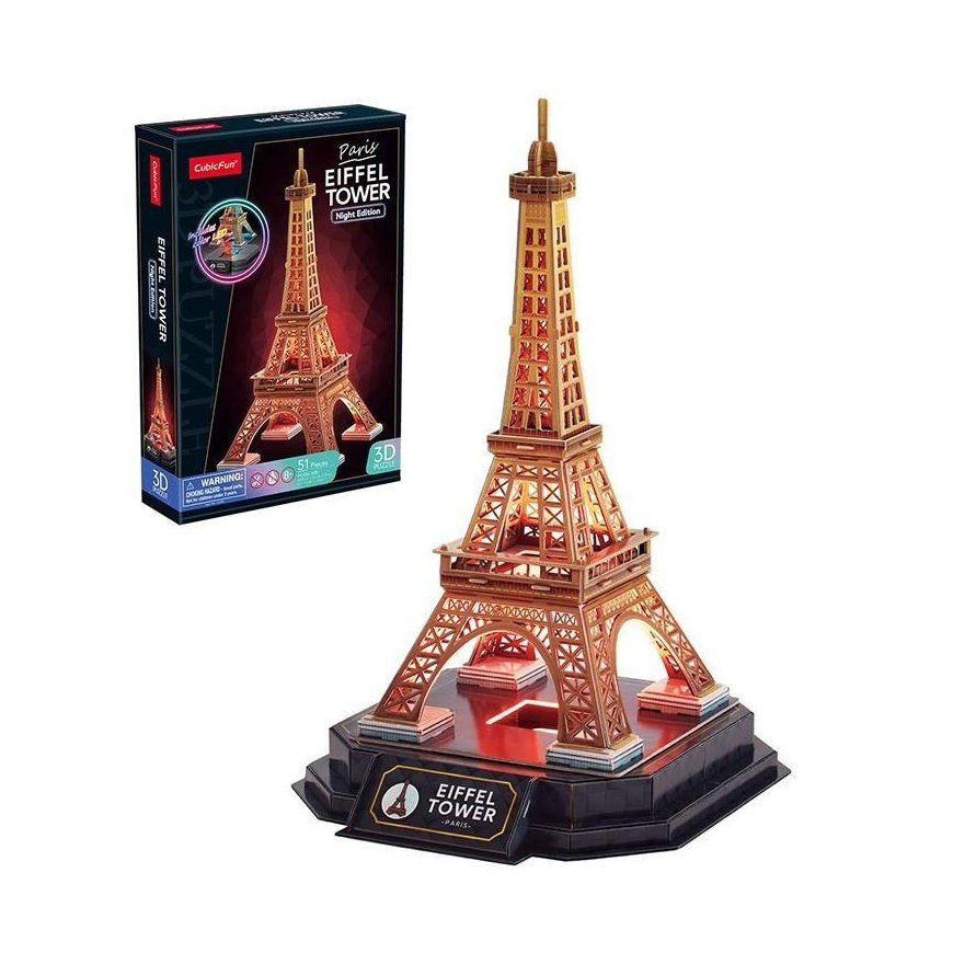 CubicFun Puzzle 3D Music Center Eiffel