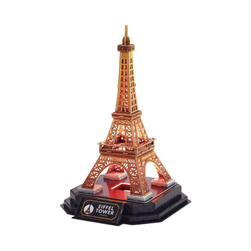 CubicFun Puzzle 3D Music Center Eiffel (versja nocna) – 2