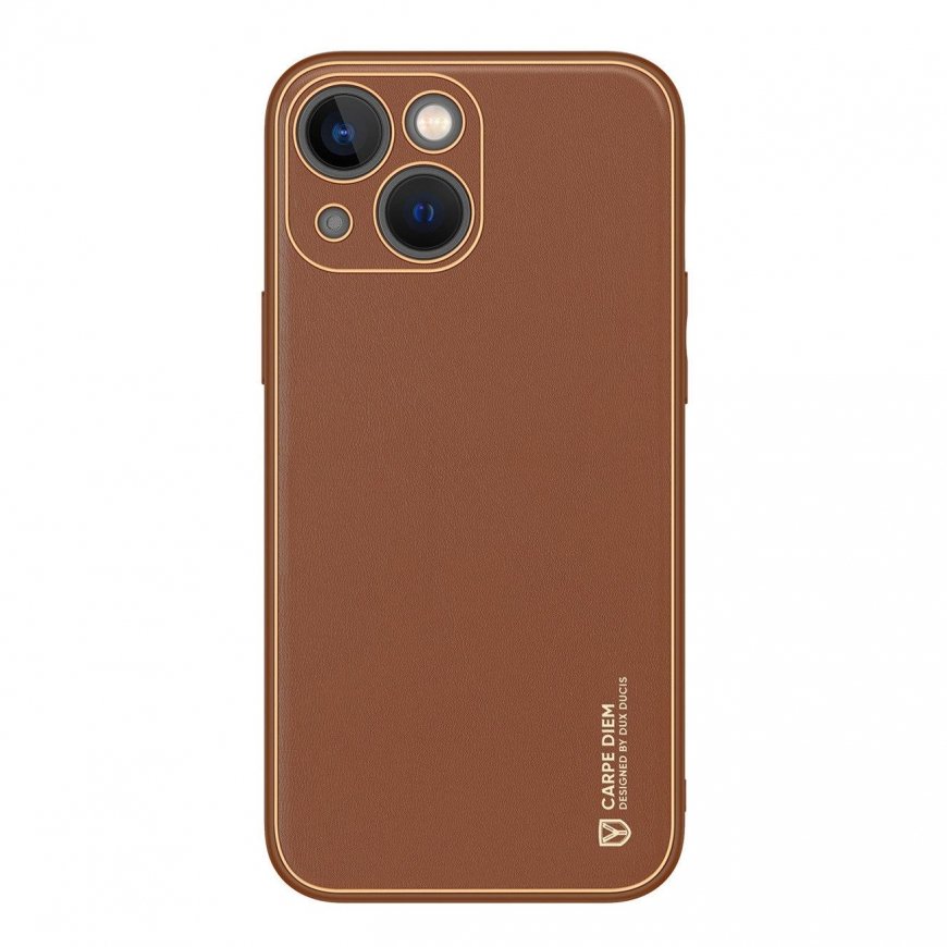 Dux Ducis Yolo case for Apple iPhone 14 Plus, brown