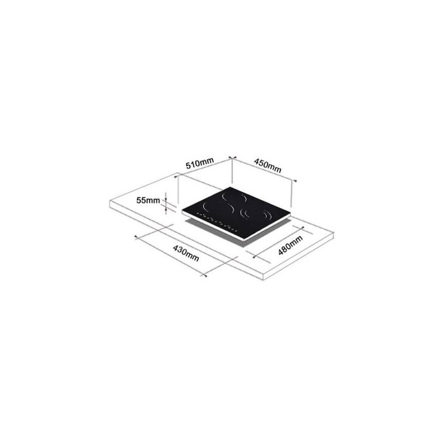 Induktsioonplaat Starkke PI403S1CW – 2