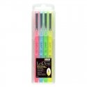 Marvy Uchida MARVY stylish pens with a thin tip "Le Pen" Neon, 4 colors Marvy Uchida MARVY stylish pens with a thin tip "Le Pen" Neon, 4 colors