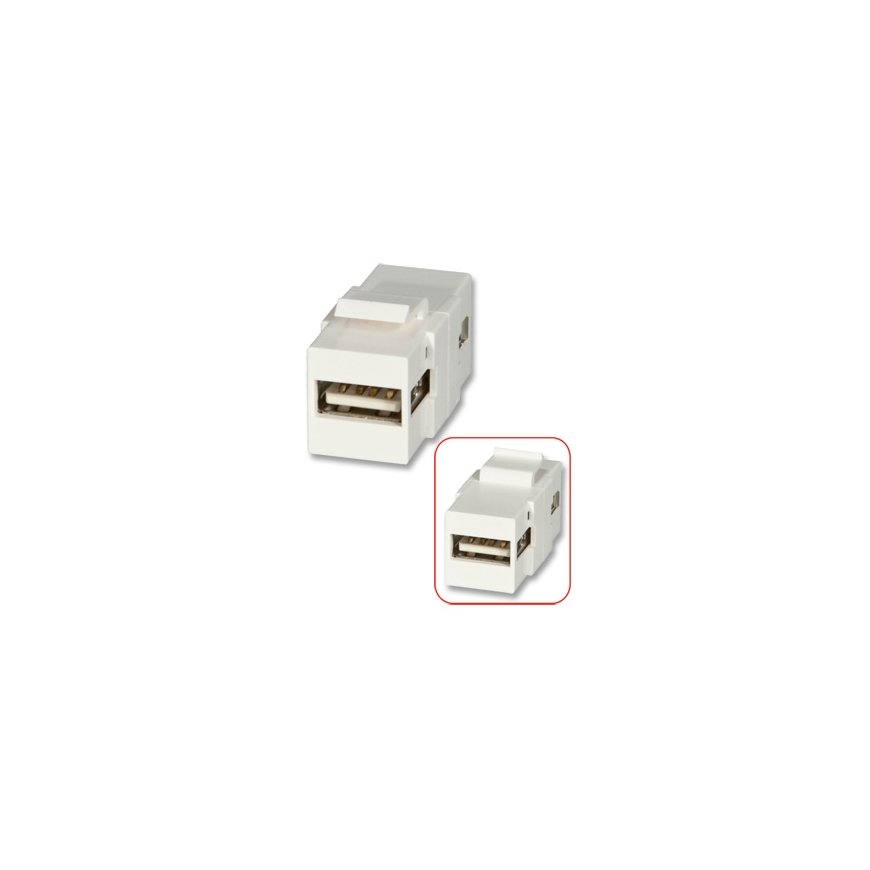 Lindy USB A to A Keystone