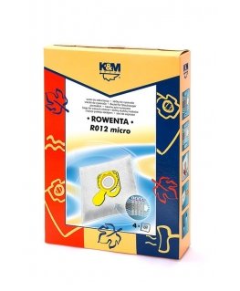 K&M KM-R012 Rowenta ZR200540/TEFAL ZR200940 Bags for vacuum cleaner 4 pcs.