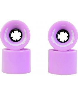 Mico Ratukai riedlentėms plastikowej 60x45 mm violetinė 4 sztuki (K3599)