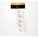 Libox 4 sockets, white, 5m (LB0082-5) Libox 4 sockets, white, 5m (LB0082-5)