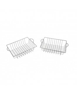 Set of 2 metal fruit baskets for children's kitchen "Masterkidz"