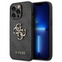Dėklas Guess GUHCP14X4GMGGR iPhone 14 Pro Max 6,7" pilka/pilkas hardcase 4G Big Metal Logo