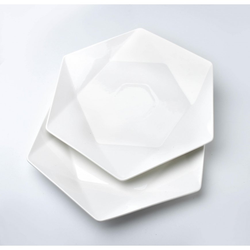 Affek Design RALPH White set of two plates – 3